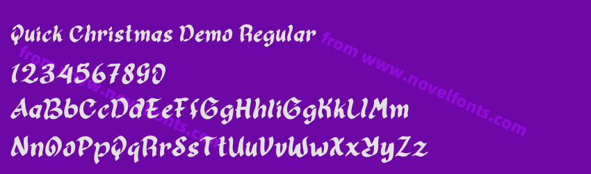 Quick Christmas Demo RegularPreview Quick Christmas Demo RegularPreview