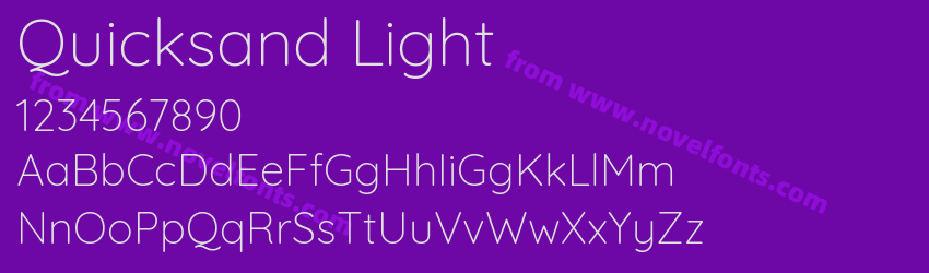 Quicksand LightPreview Quicksand LightPreview