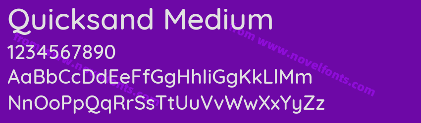 Quicksand MediumPreview Quicksand MediumPreview