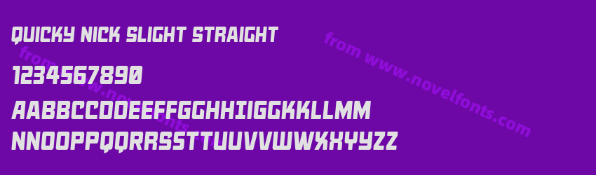 Quicky Nick Slight StraightPreview Quicky Nick Slight StraightPreview