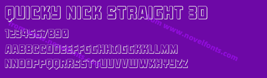 Quicky Nick Straight 3DPreview Quicky Nick Straight 3DPreview