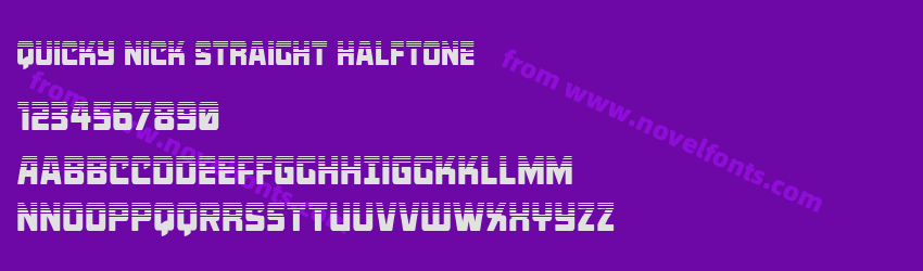 Quicky Nick Straight HalftonePreview Quicky Nick Straight HalftonePreview