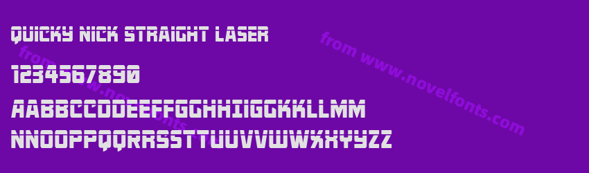 Quicky Nick Straight LaserPreview Quicky Nick Straight LaserPreview
