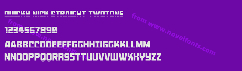 Quicky Nick Straight TwotonePreview Quicky Nick Straight TwotonePreview
