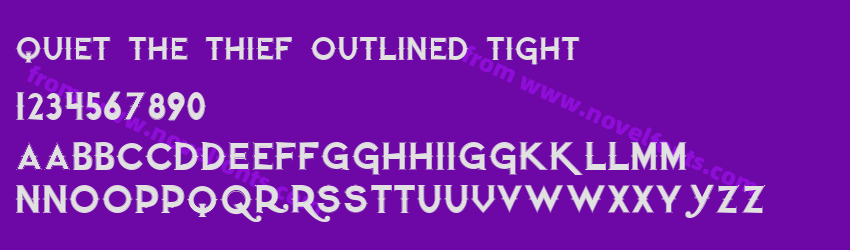 Quiet the Thief Outlined TightPreview Quiet the Thief Outlined TightPreview