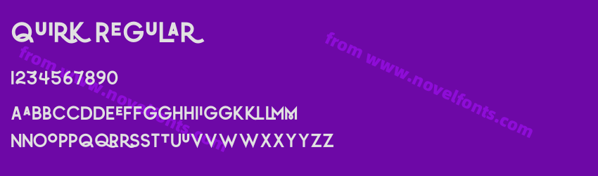 Quirk RegularPreview Quirk RegularPreview