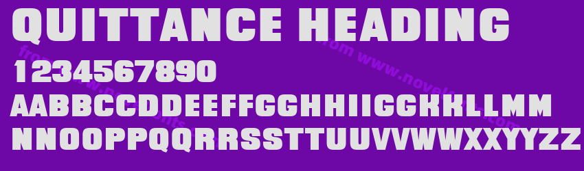 Quittance HeadingPreview Quittance HeadingPreview