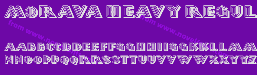 Morava Heavy RegularPreview