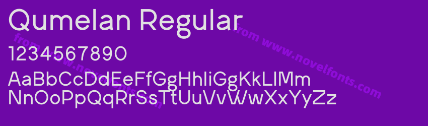 Qumelan RegularPreview Qumelan RegularPreview