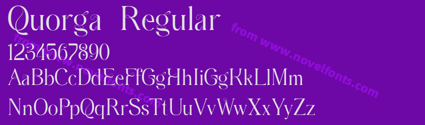Quorga RegularPreview Quorga RegularPreview
