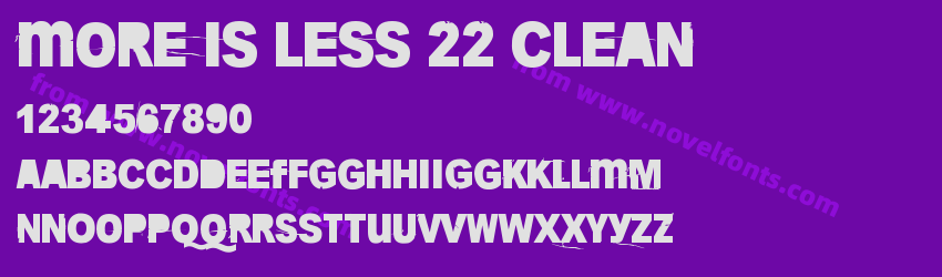 More is less 22 CleanPreview