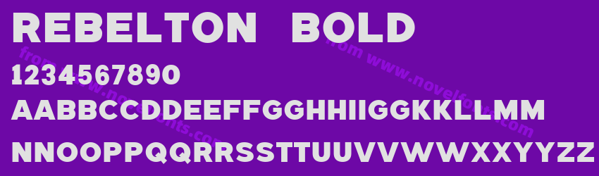 REBELTON BoldPreview REBELTON BoldPreview