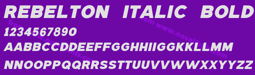 REBELTON ITALIC BoldPreview REBELTON ITALIC BoldPreview