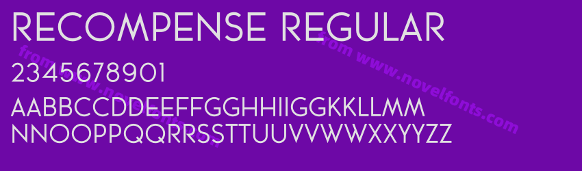 RECOMPENSE RegularPreview RECOMPENSE RegularPreview