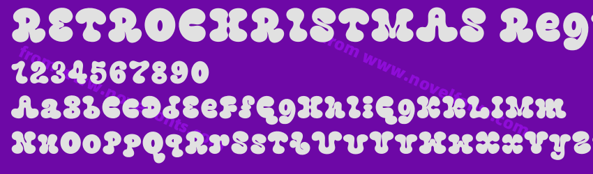 RETROCHRISTMAS RegularPreview RETROCHRISTMAS RegularPreview