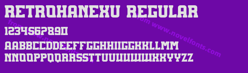 RETROHANEXU RegularPreview RETROHANEXU RegularPreview