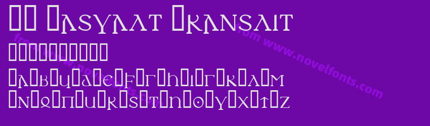 RK Gaswalt TranslitPreview RK Gaswalt TranslitPreview