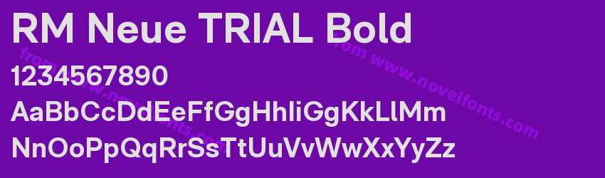 RM Neue TRIAL BoldPreview RM Neue TRIAL BoldPreview