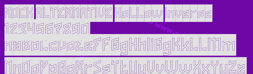 ROCK ALTERNATIVE Hollow InversePreview ROCK ALTERNATIVE Hollow InversePreview