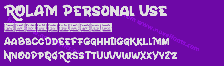 ROLAM Personal UsePreview ROLAM Personal UsePreview