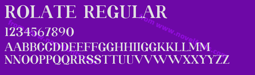ROLATE RegularPreview ROLATE RegularPreview