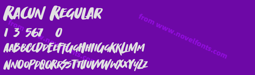 Racun RegularPreview Racun RegularPreview