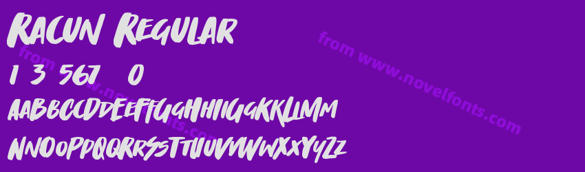 Racun RegularPreview Racun RegularPreview