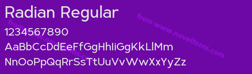 Radian RegularPreview Radian RegularPreview