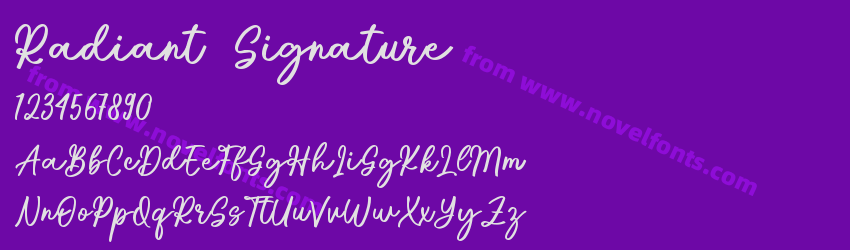 Radiant SignaturePreview Radiant SignaturePreview