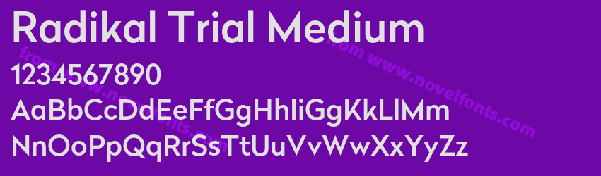 Radikal Trial MediumPreview Radikal Trial MediumPreview