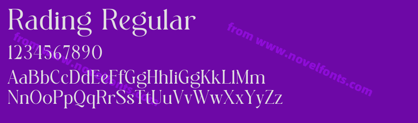 Rading RegularPreview Rading RegularPreview