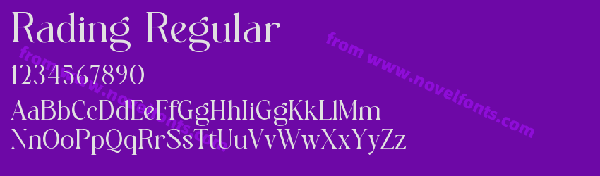 Rading RegularPreview Rading RegularPreview