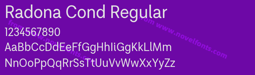Radona Cond RegularPreview Radona Cond RegularPreview