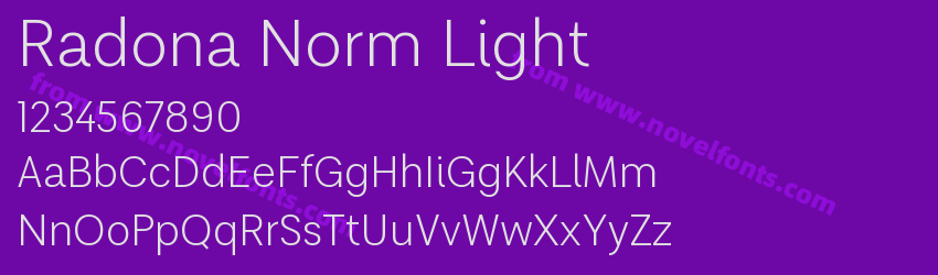 Radona Norm LightPreview Radona Norm LightPreview