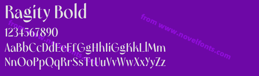 Ragity BoldPreview Ragity BoldPreview