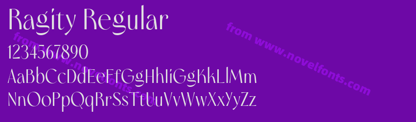 Ragity RegularPreview Ragity RegularPreview