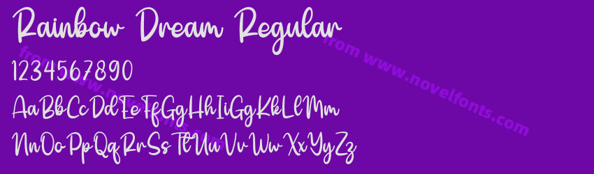 Rainbow Dream RegularPreview Rainbow Dream RegularPreview