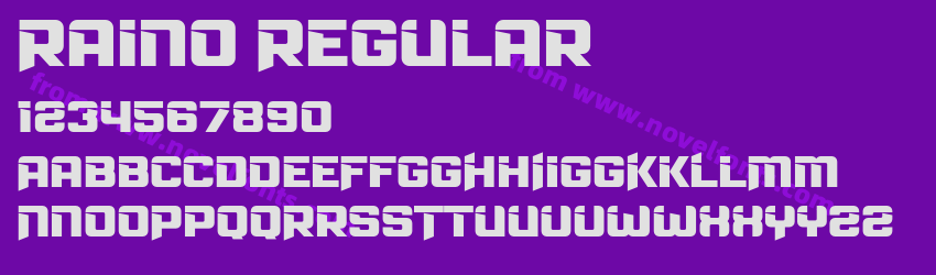 Raino RegularPreview Raino RegularPreview