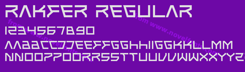 Rakfer RegularPreview Rakfer RegularPreview