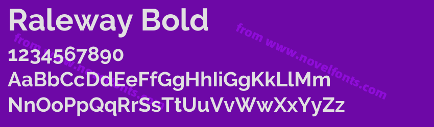 Raleway BoldPreview Raleway BoldPreview