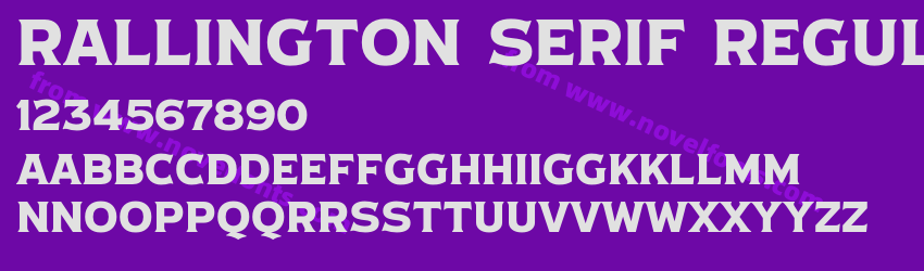 Rallington Serif RegularPreview Rallington Serif RegularPreview