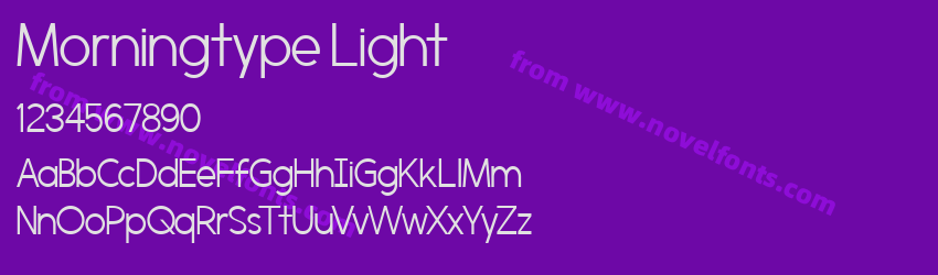 Morningtype LightPreview