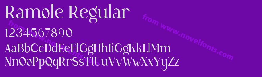 Ramole RegularPreview Ramole RegularPreview