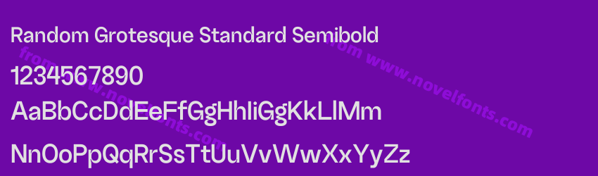 Random Grotesque Standard SemiboldPreview Random Grotesque Standard SemiboldPreview