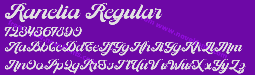 Ranelia RegularPreview Ranelia RegularPreview