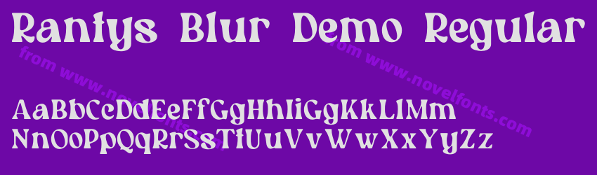 Rantys Blur Demo RegularPreview Rantys Blur Demo RegularPreview