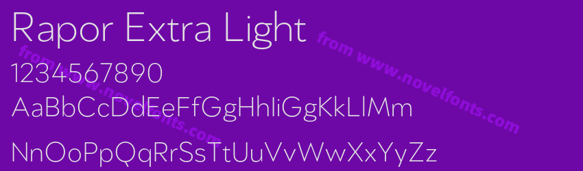 Rapor Extra LightPreview Rapor Extra LightPreview