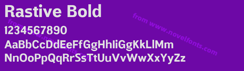 Rastive BoldPreview Rastive BoldPreview
