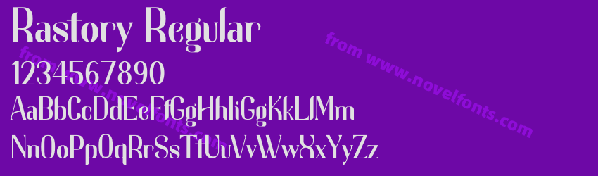 Rastory RegularPreview Rastory RegularPreview