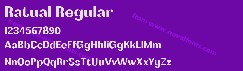 Ratual RegularPreview Ratual RegularPreview